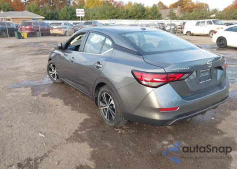 2021 Nissan Sentra Sv Xtronic Cvt из США, поврежденный, VIN 3N1AB8CV0MY256738